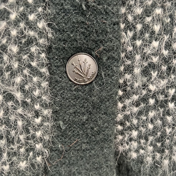 RAG AND BONE Grayling Fair Isle Nordic Button Up Cardigan - Picture 3 of 6